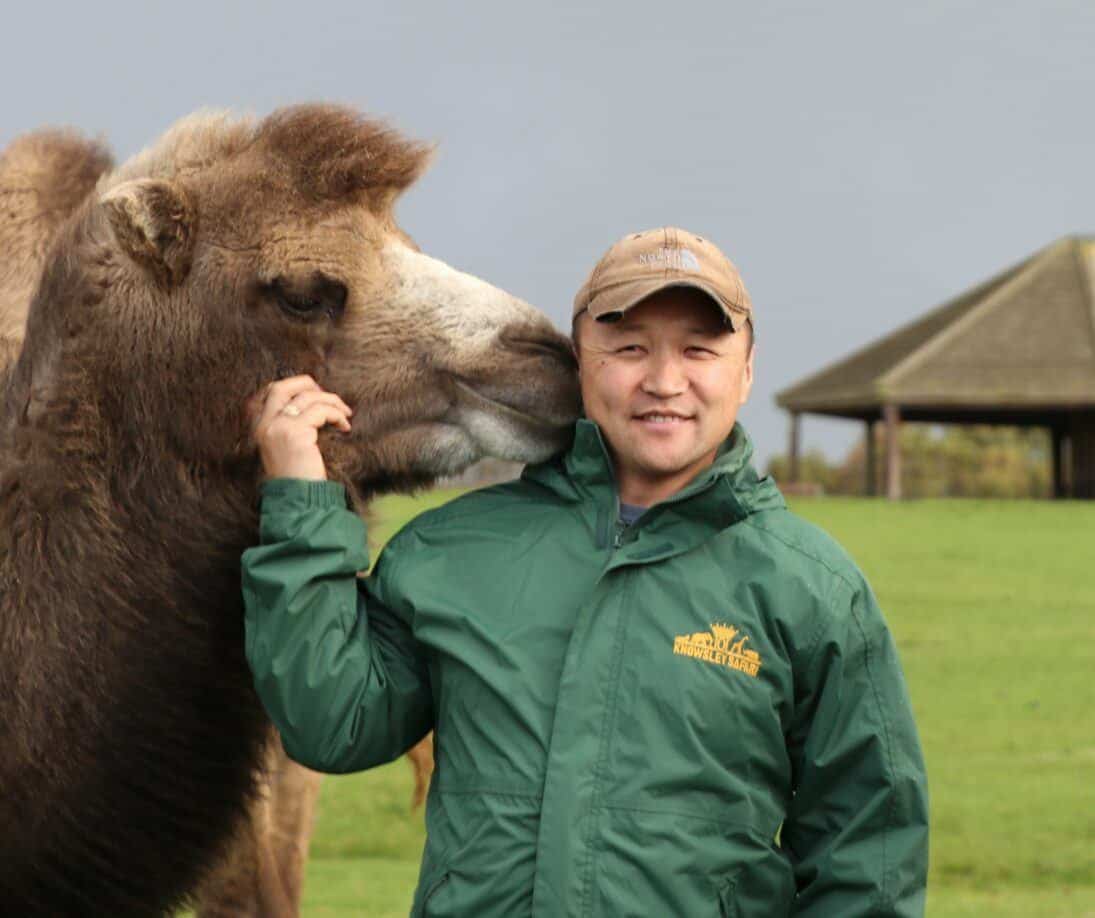 adiya with camel